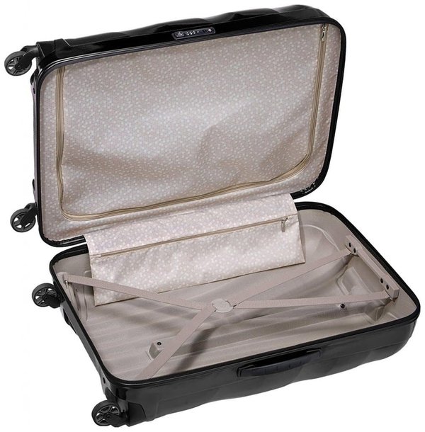 Samsonite valise rigide moyenne Cosmolite 69cm en perl gris