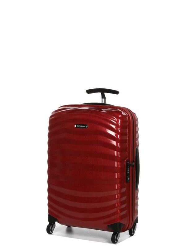 Samsonite valise rigide cabine Lite-Shock 55 cm en rouge