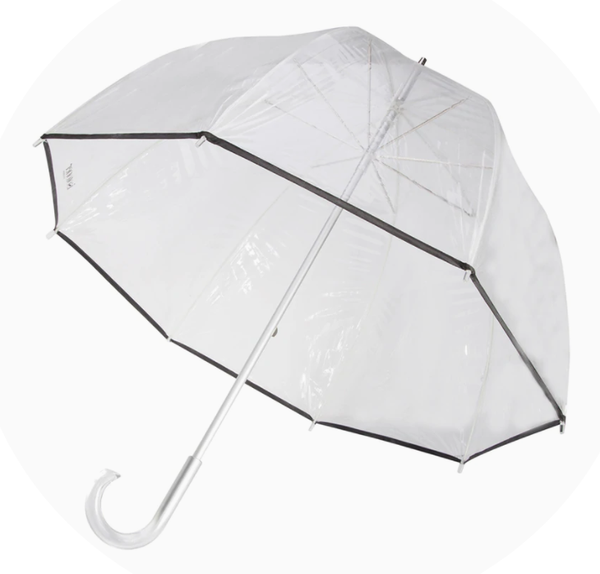Isotoner parapluie transparent cloche