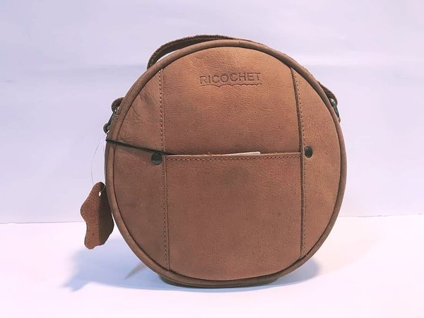 Ricochet sac à main rond porté bandoulière cuir modèle Chloé