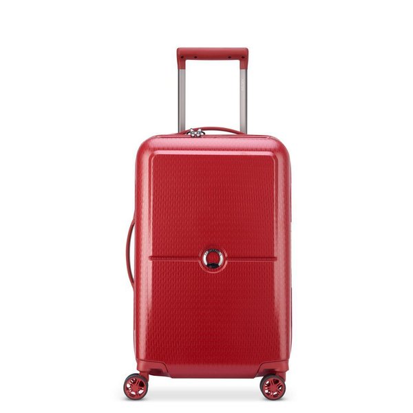 Delsey valise rigide cabine Turenne 55 cm en rouge