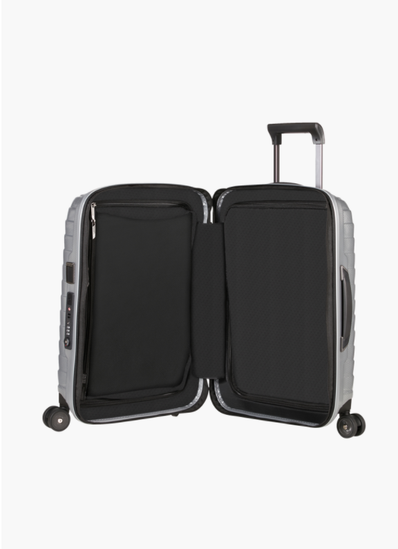 Samsonite valise rigide cabine 55 cm la gamme Proxis en argent